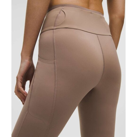 Lululemon Fast & Free Go There High-Rise Race Tight 28" Taupetastic Size 8 - Picture 3 of 3